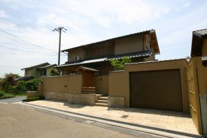 鳥居本の家